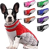 Lelepet Dog Coat Warm Dog Winter Coat Waterproof Dogs Jacket with Harness Built in Reflective Pet Fleece Vest Zip-Up Cold Weather Coats for Small Dogs Turtleneck & Windproof Coats Chihuahua Red XS