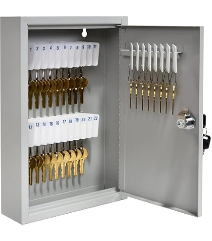 Amazon.com: STEELMASTER by BankSupplies 30 Key Cabinet - Dual Lock