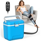 COLDSOOT Programmable Timer Ice Machine for Knee After Surgery w/Temp Disp | Cold Therapy Machine w/ Quiet Pump, 12H Cold Therapy Pain Relief for ACL/TKR/Sports Training, Cryotherapy for Knee, Shoulder