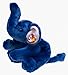 TY Beanie Buddy - PEANUT the Elephant (Royal Blue version)