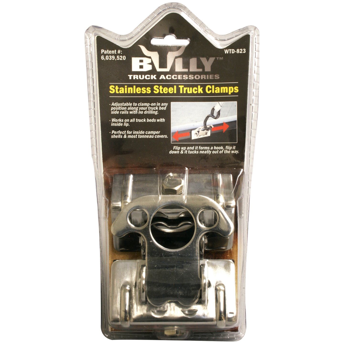 Pair Bully Wtd 823 Bully Clamp Clamps Sleeving