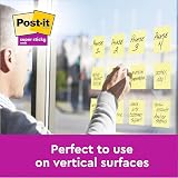 Post-it Super Sticky Notes Canary Yellow 76x76mm 720 Sheets Pack of 8 Pads view 6