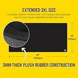 Corsair MM500 Extended 3XL Gaming Mouse Pad 1220mm x 610mm Black view 3