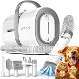 oneisall Dog Vacuum Brush 7 in 1 Pro Pet Grooming Kit 99% Hair Remover view 1