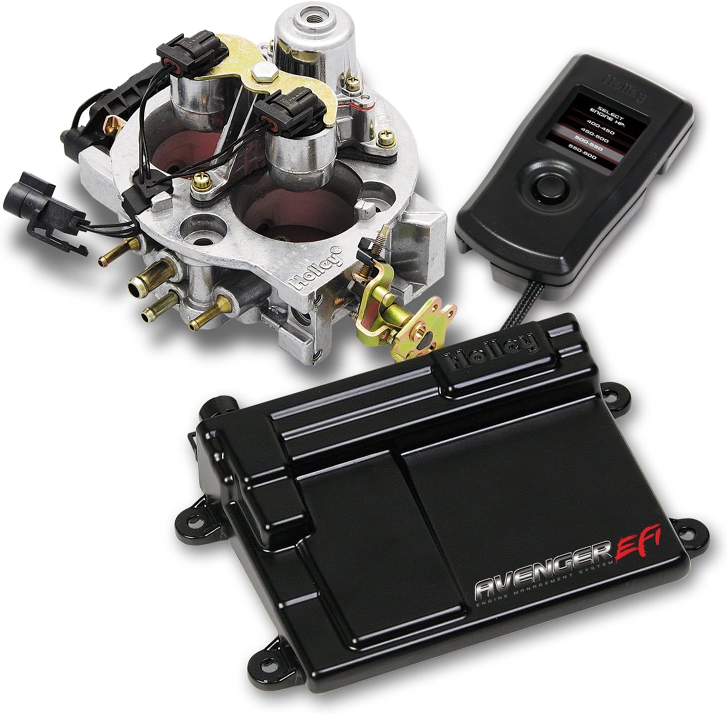 Holley 550401 Avenger EFI Throttle Body Fuel Injection System, Fuel