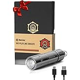 MecArmy X6 Titanium Mini Flashlight Rechargeable, EDC Small Flashlights with Quick Release Tail for Easy Access, Led Pocket F