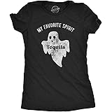 Crazy Dog T-ShirtsFunny Womens Halloween T Shirts Drinking T Shirts for Halloween Party Cute Tees for Women