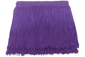 AMZTKDIY Sewing Fringe Trim Fringes 5 Yards for Clothing Accessories DIY Craft Latin Wedding Dress Lamp Shade Decoration (6 I