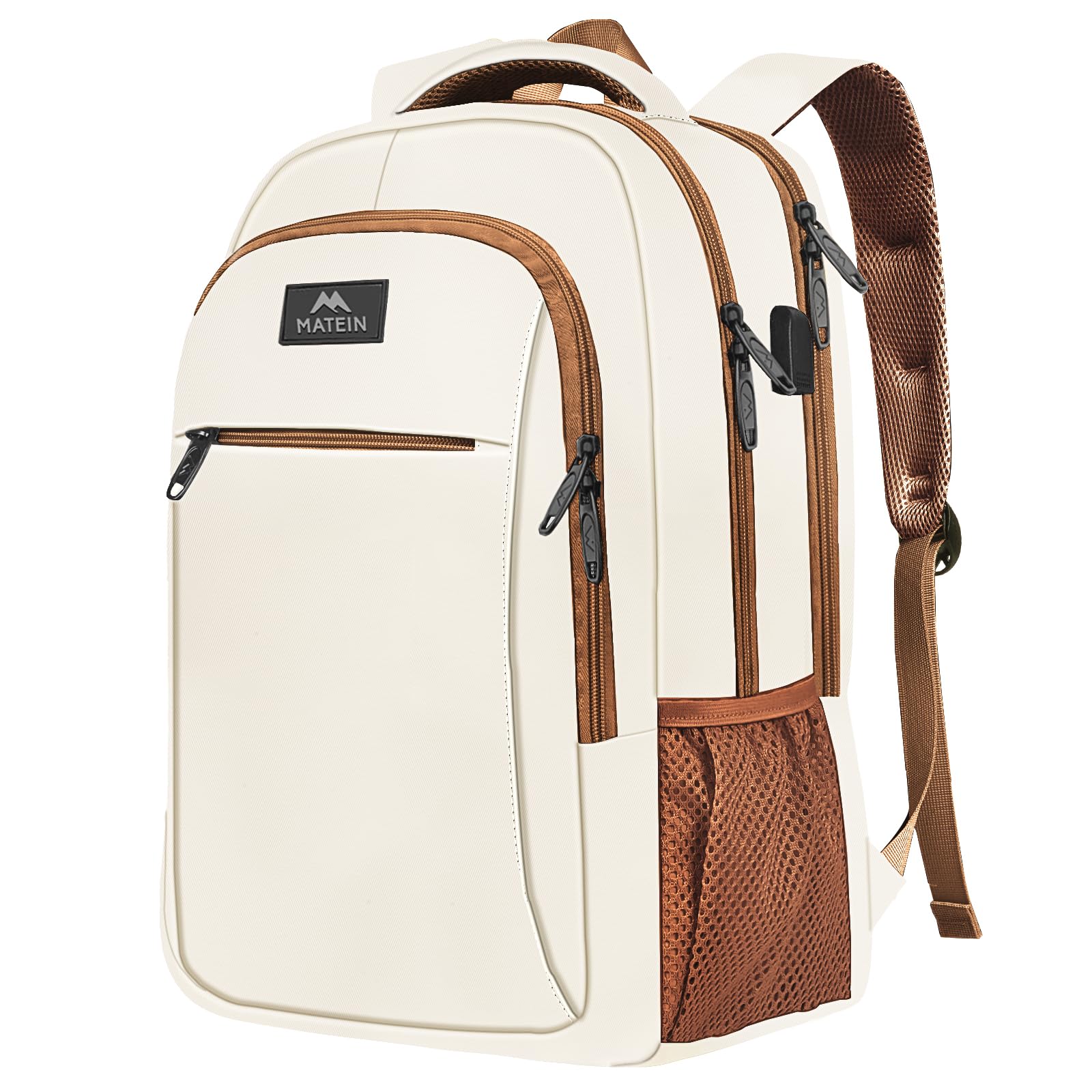 Photo 1 of MATEIN 15.6inch Travel Laptop Backpack, Cute Anti Theft Slim Sturdy Laptops Backpack with USB Charging Port, Water Resistant College Computer Bag Gift for Men & Women Nurse
