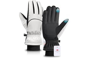 rivmount Winter Gloves Women Men, Thermal Ski Gloves for Cold Weather with Warm, Waterproof, Touchscreen for Running, Skiing