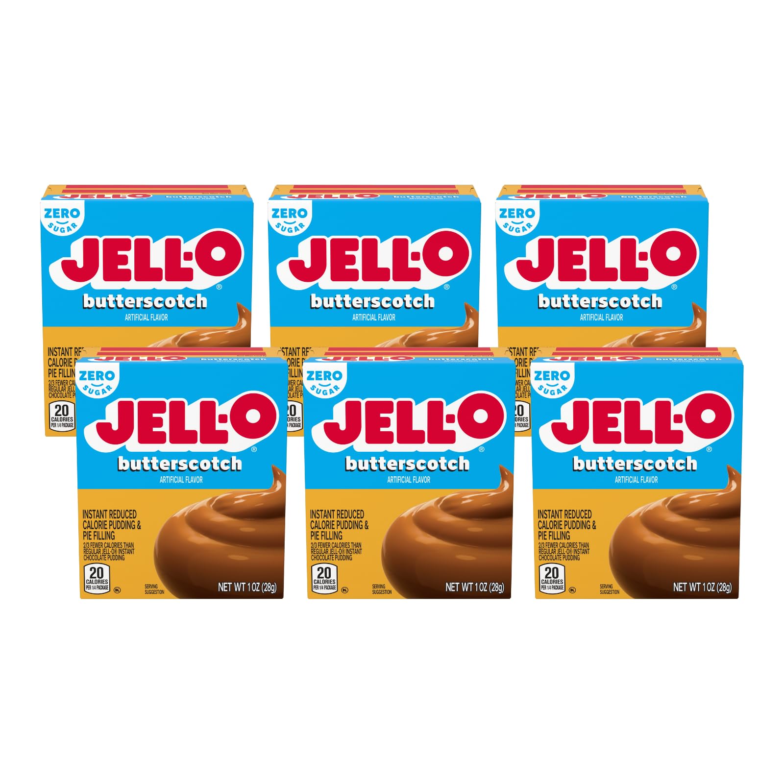 Jell-O Instant Butterscotch Sugar-Free Fat Free