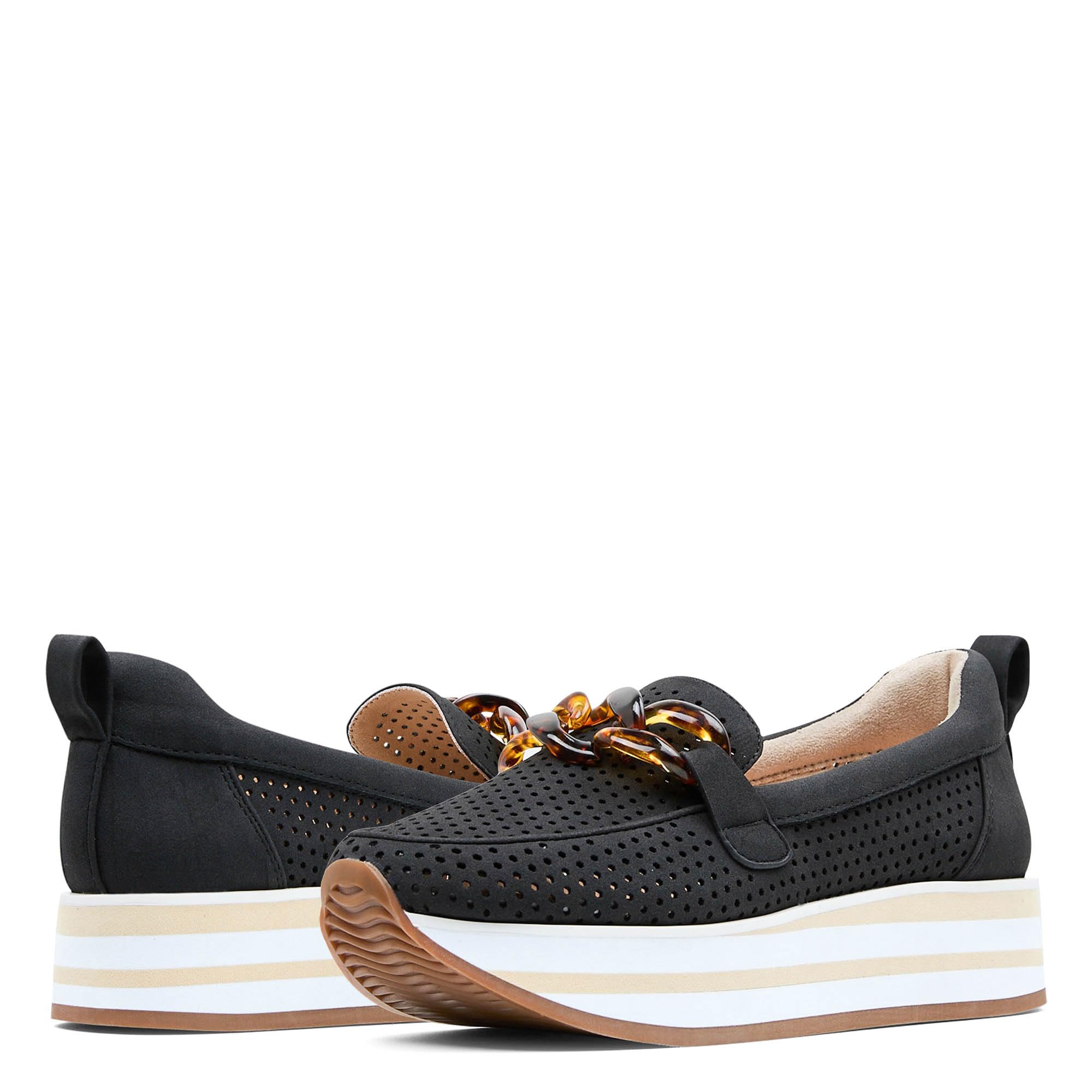 NYDJ Women's Fern Suede, Black 9