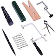 Jewelers Saw Frame Set With Blades, Jewelry Saw Kit With Saw Blade Jewelry Making Tool Frame Adjustable Cutting Tool U Shaped Saw Frame With With 2 Saw Blades 88560812