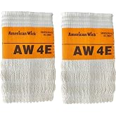 Kerosene Heater Wick AW4E Fits for Sengoku HMN-110 KeroHeat CTN-110 Heatmate HMN-110 Mega Heat MGN-110, Suitable for American Wick AW4E (2/Pack)