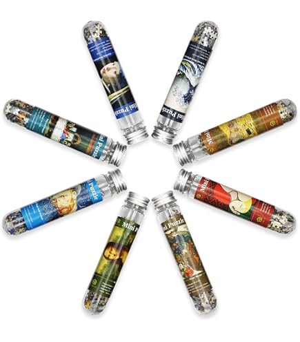 Amazon.com: Mini Jigsaw Puzzles for Adults 8 Pack - 234 Piece