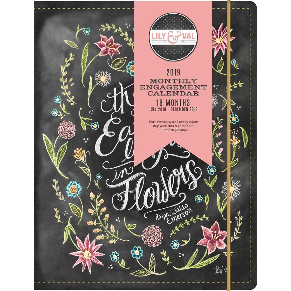 2019 Summit Studios Lily and Val Planner, Monthly Planners by Leap Year Publishi