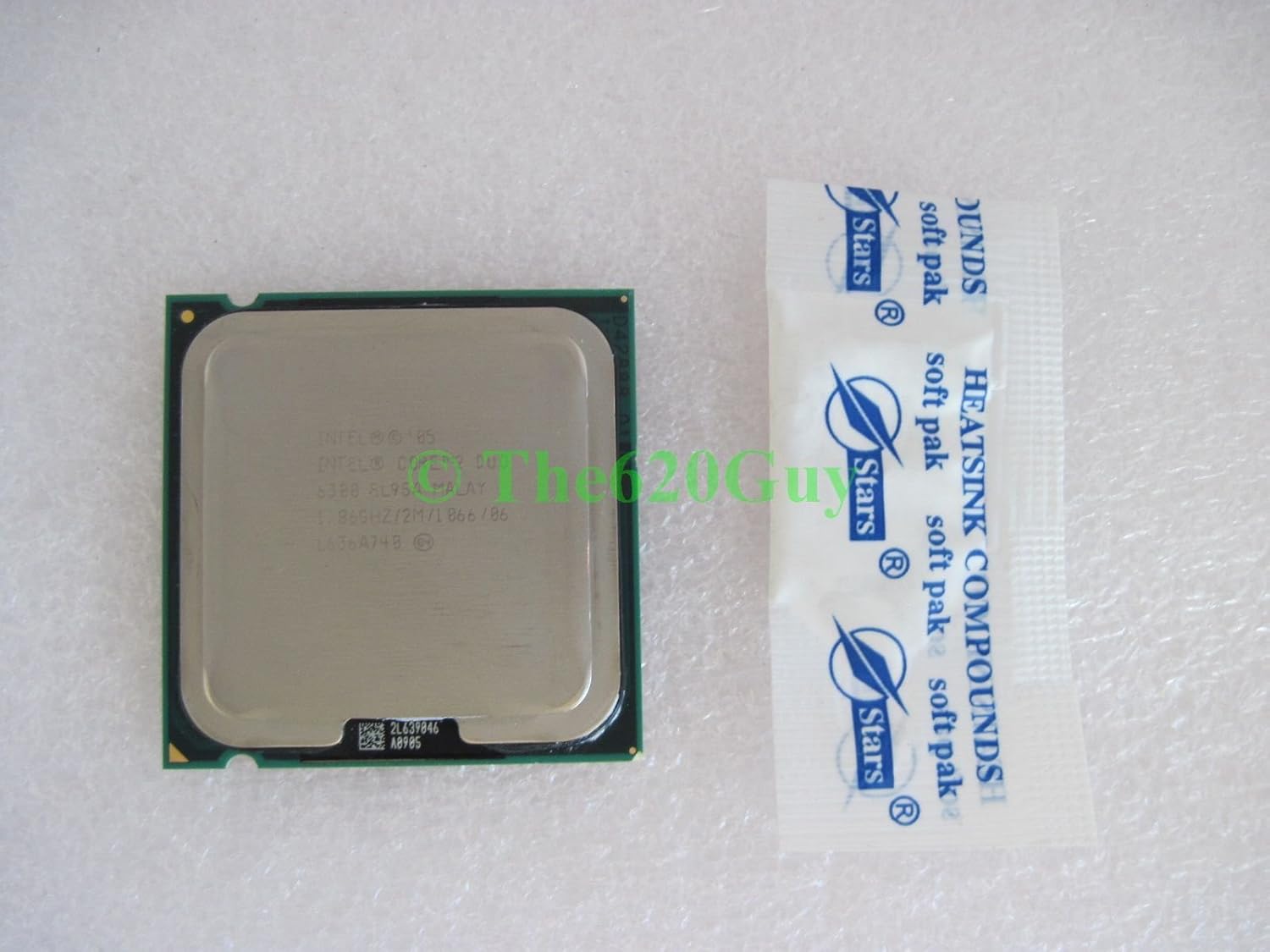 Amazon Com Lot Of 3 Intel Core 2 Duo E6300 Dual Core 1 86ghz Sl9sa 2m 1066 Socket 775 Cpus Computers Accessories