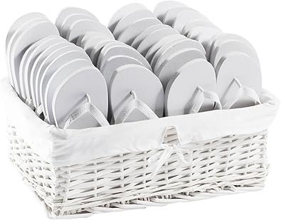 zohula white flip flops