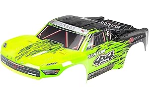 ARRMA 1/10 Painted Body with Decal Trim, Green: SENTON 4x4 BLX, ARAC3331