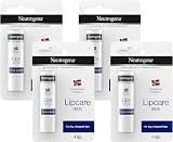 Neutrogena Lip Care SPF 20 4.8g Moisturising Lip Balm Pack of 4 view 1