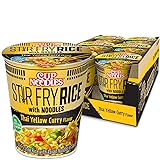 Nissin Cup Noodles Stir Fry Rice with Noodles, Thai