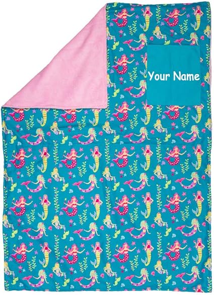 blanket with name all over