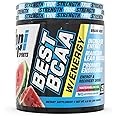 BPI Sports Best BCAA with Energy - Healthy BCAA Powder - Improved Performance - Lean Muscle Building - Accelerated Recovery - Proprietary Energy Blend - Watermelon Ice - 25 Servings - 8.8 oz.