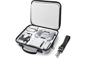 Lykus Spartan MM400 Carrying Bag Case for DJI Mini 4 Pro/Mini 3/Pro, Fit up to 7 Batteries and RC Lanyard [CASE ONLY]