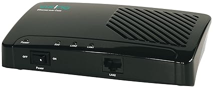Axing EOC 1-01 Ethernet over Coax Netzwerk via Koaxialkabel Einzeladapter (500Mbps)