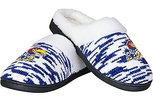 FOCON FOCO NFL Sherpa Lined Colorblend Cup Sole Slippers