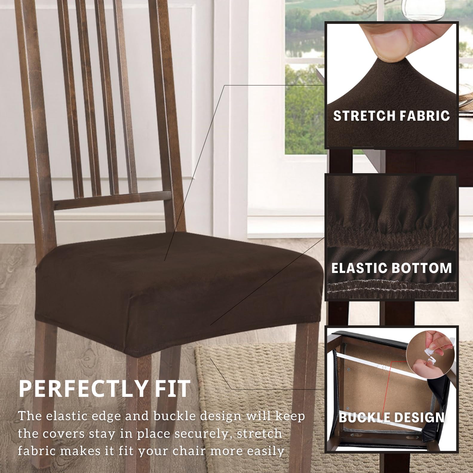 Stretch Dining Chair Covers