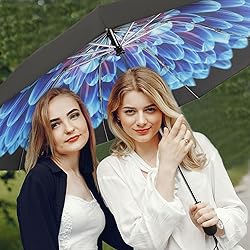ZDSSM Compact Travel Umbrella Inverted Reverse
