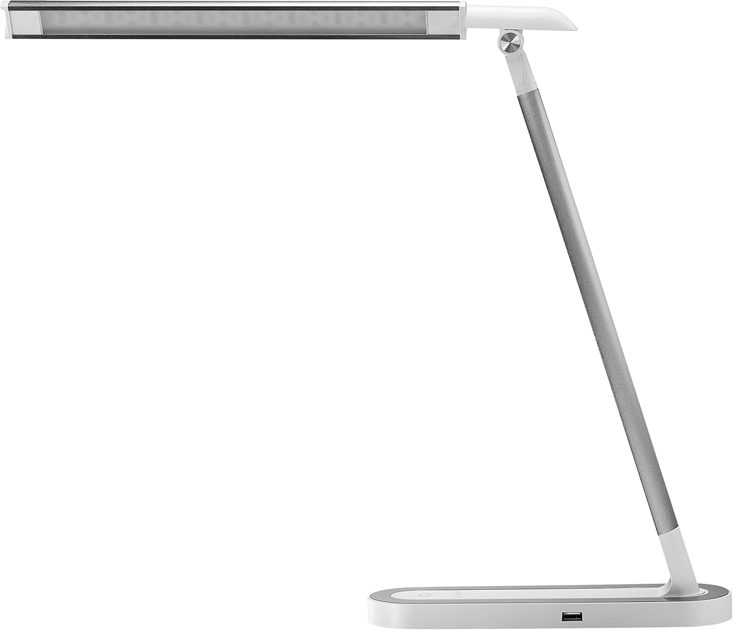 HDTIME Desk LED Lamp with USB Charging Port Touch-Sensitive Control 3 Lighting Modes with 3 Brightness Levels 32PCS LEDs for Study, Office and Home(Pink): Home Improvement