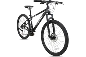 CYBIC Mountain Bike, Front Suspension Mountain Bike, 21-Speed Disc, Youth/Adult Mens Womens Trail Commuter City Bicycles