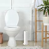 Blue Canyon Stainless Steel Toilet Roll Holder Spike Free Standing view 9