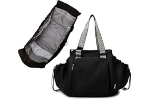 BIIVOYA Diaper Bag Tote for Women, Large Capacity Everyday Tote with 16 Compartments, Convertible Backpack for Travel & Work