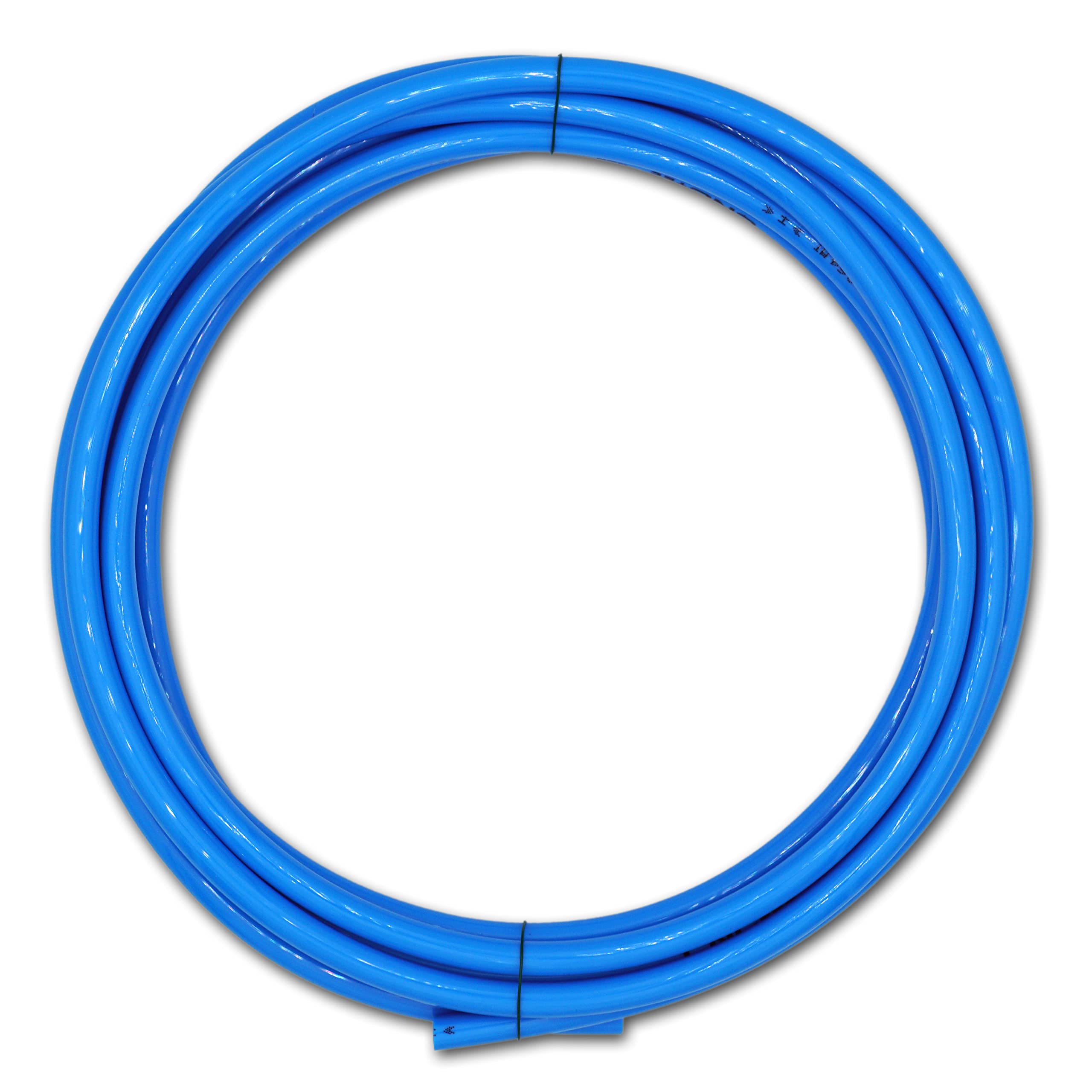 CNCTEC 10 mm Polyurethane (PU) Compressed Air Hose, 5 meters, Blue (25 Metres, 100 Metres Available), Hardware Tubing