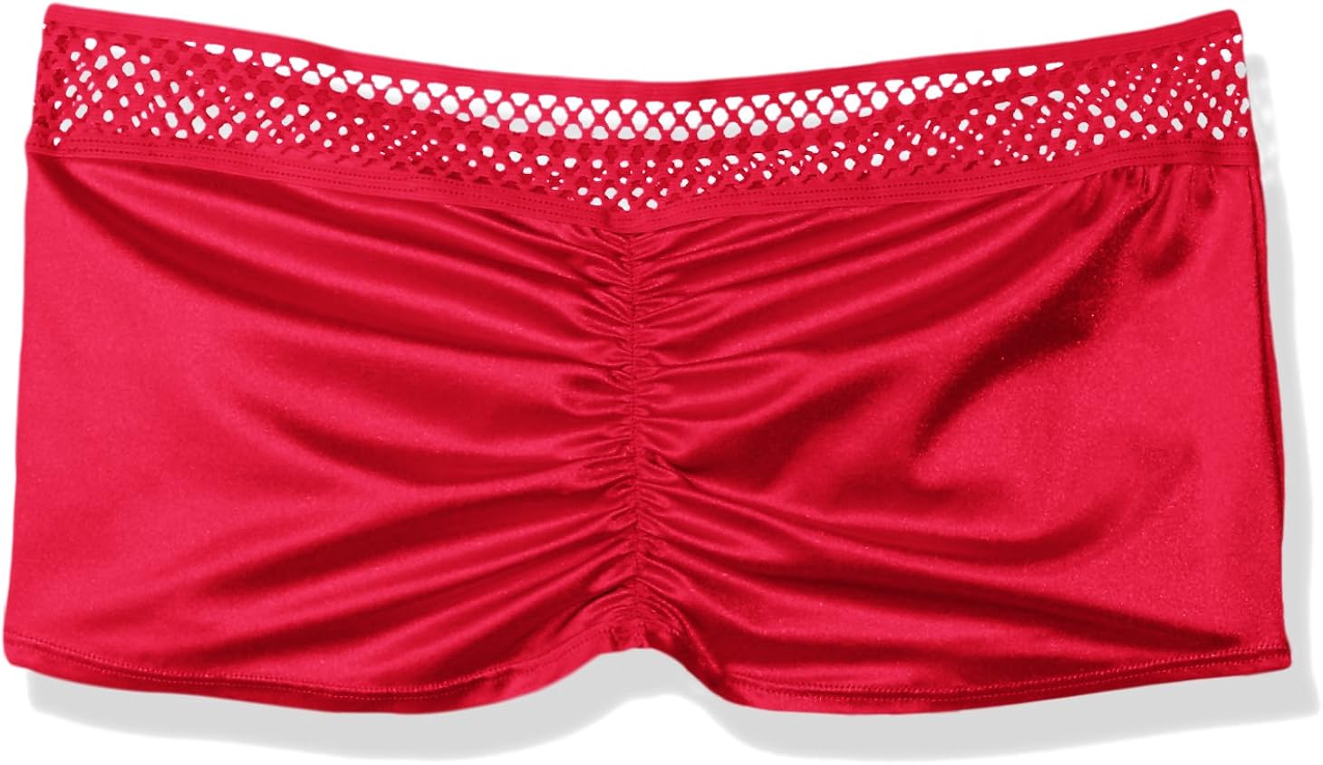 BODYZONE Women's Honeycomb Scrunch Back Skirt, Neon Pink, One Size: Clothing