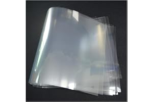 BANLTRE 10 Pack 12" x 24" 6mil/0.15mm Thick Clear Blank Stencil Sheet for Cricut,Craft Plastic Sheets