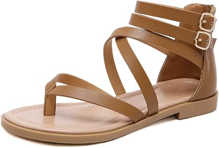 amazon uk ladies flat sandals