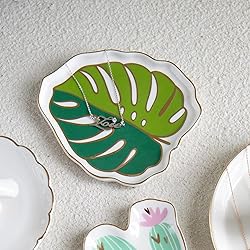mono living Palms Leaf dish, Teen Room Decor for