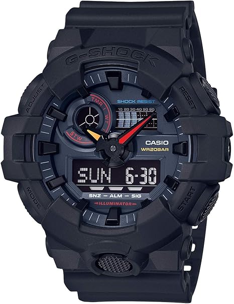 G Shock Ga 700bmc 1a Black One Size Watches Amazon Com