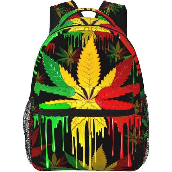 MOLIAN Retro Mushroom Backpack - 16.9" Daypack With Laptop Sleeve, Adjustable Padded Straps