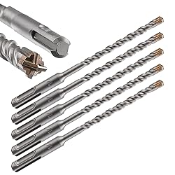 Wensilon 5pcs 1/4" X 6"-4" Cross-Type Double Thread