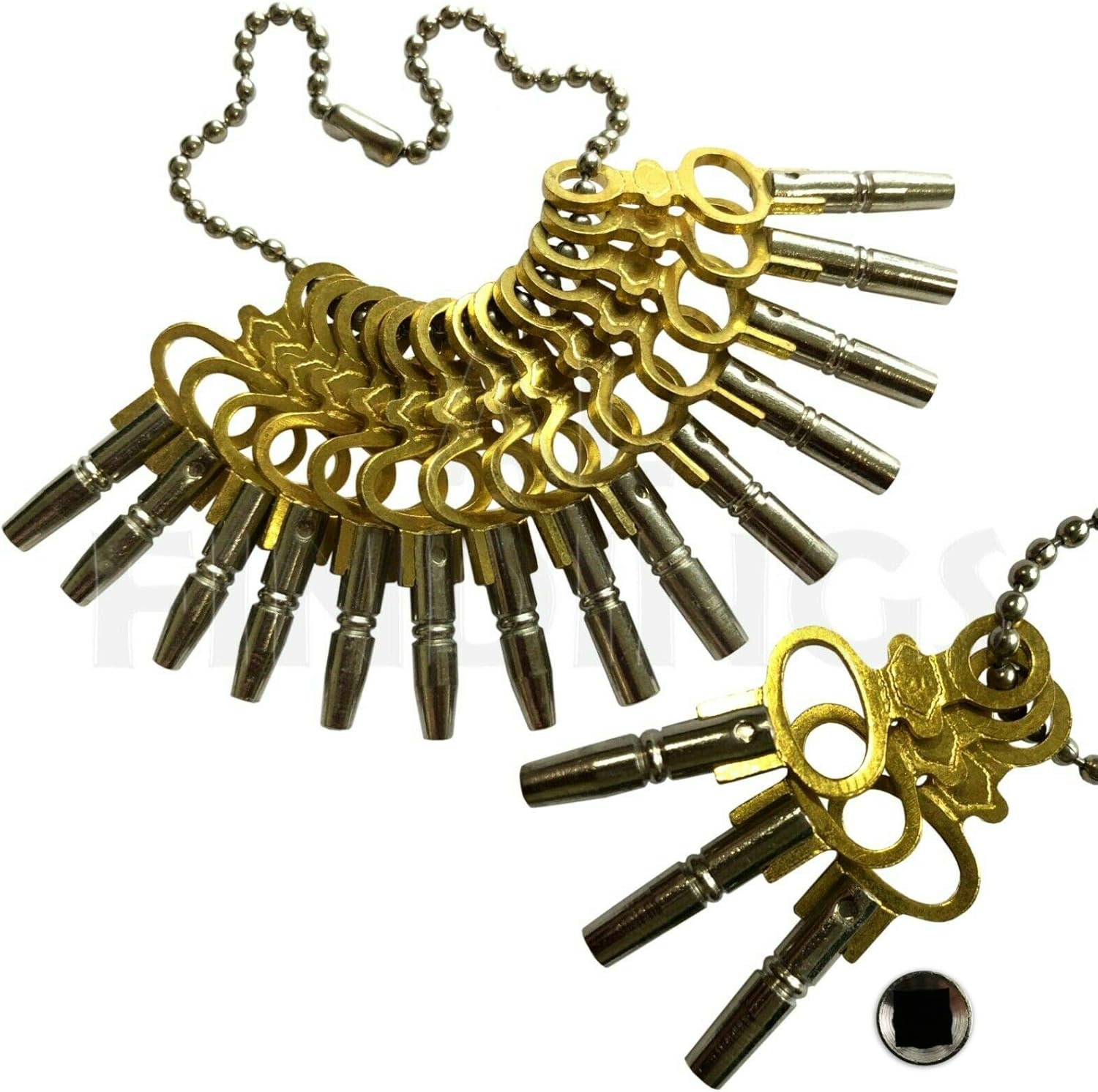 Jewellers Tools Set Of 14 Pocket Watch Keys Size 0012 Tools Winder