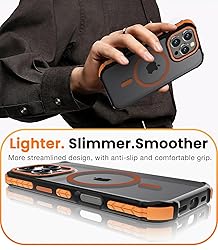 DEERLAMN Strong Magnetic Case for iPhone 16 Pro