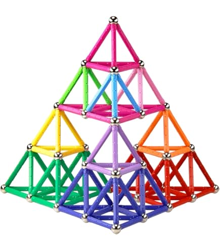 Amazon.com: Funifinds 312PCS Magnetic Building Sticks Blocks Set