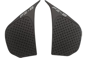 Arashi Anti slip Gas Tank Pad Protector Stickers Knee Grip Traction Side Pads for Yamaha FZ8 2010-2015 Motorcycle Accessories FZ-8 FZ800 Black 2011 2012 2013 2014