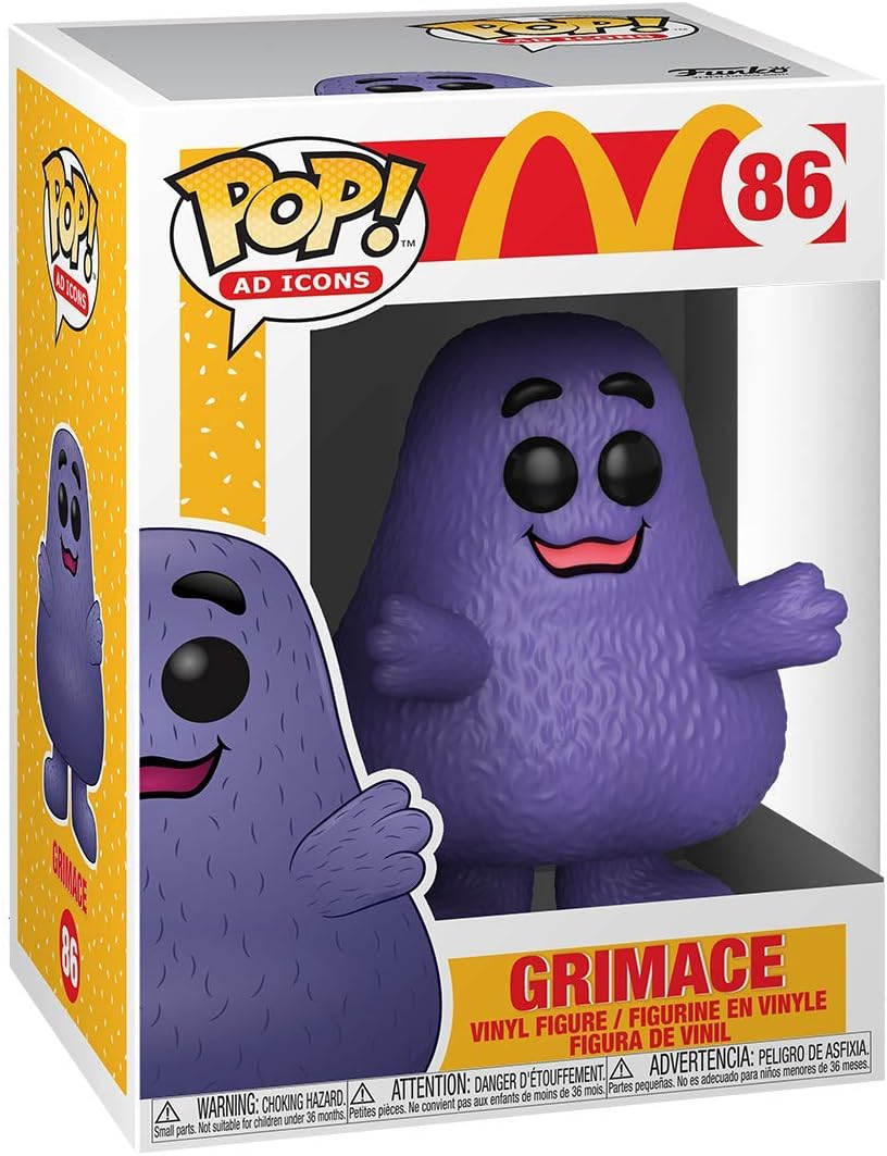 Funko POP! Ad Icons: McDonald's-Grimace, Collectable Vinyl Figure, Gift Idea, Official Merchandise, Toys for Kids & Adults - Image 3