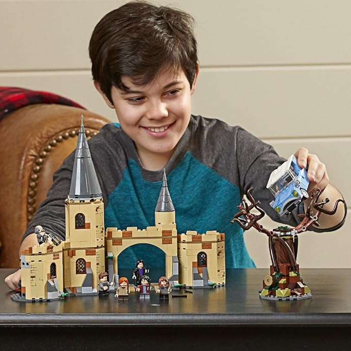 LEGO 乐高 哈利波特系列 75953 霍格沃茨城门与打人柳 积木玩具 8折.99 海淘转运到手约¥455